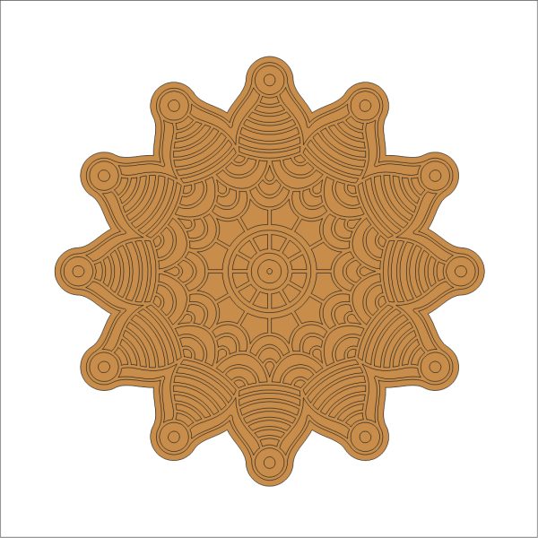 MDF Mandala 10