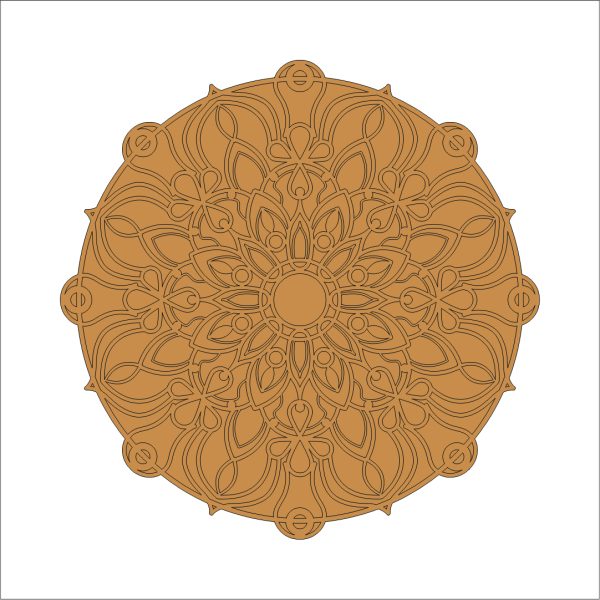 MDF Mandala 13