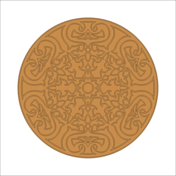 MDF Mandala 15