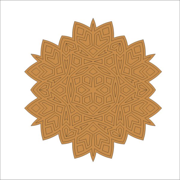 MDF Mandala 19