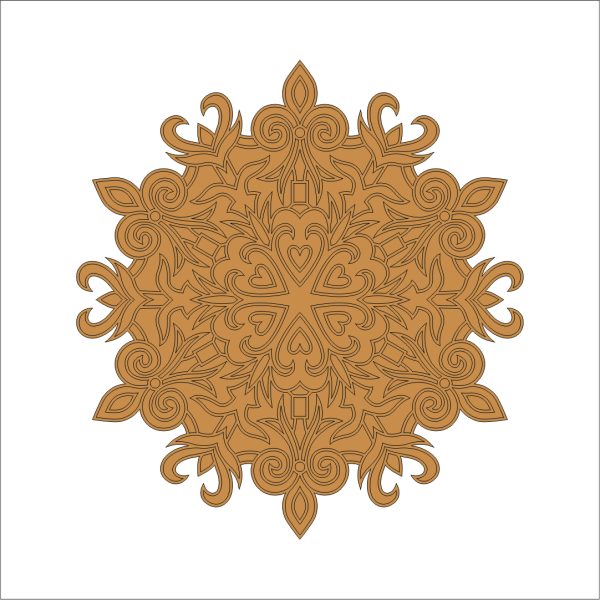 MDF Mandala 21