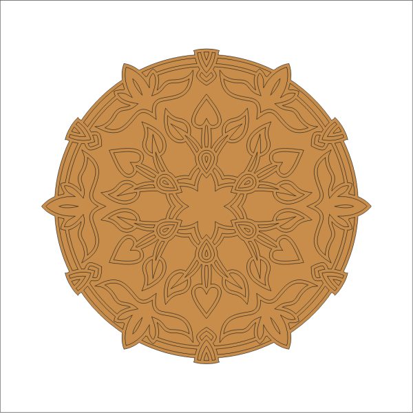 MDF Mandala 23