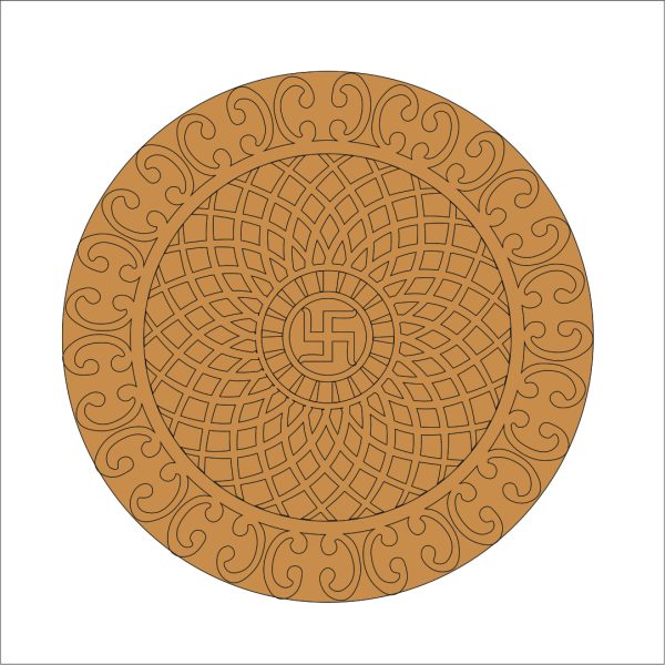 MDF Mandala 6