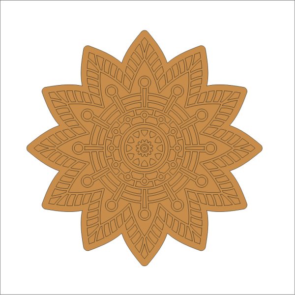MDF Mandala 8