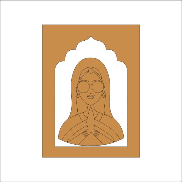 10 MDF Jharokha Frame for Home Décor & DIY Craft