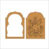 13 MDF Jharokha Frame for Home Décor & DIY Craft