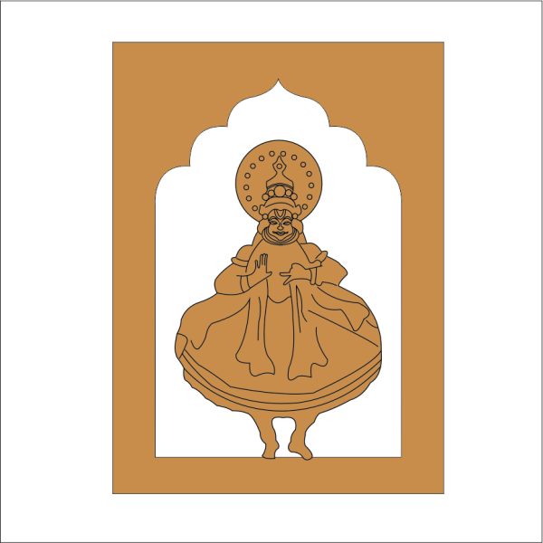 17 MDF Jharokha Frame for Home Décor & DIY Craft