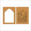 MDF Jharokha Frame for Home Décor & DIY Craft