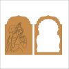 MDF Jharokha Frame for Home Décor & DIY Craft