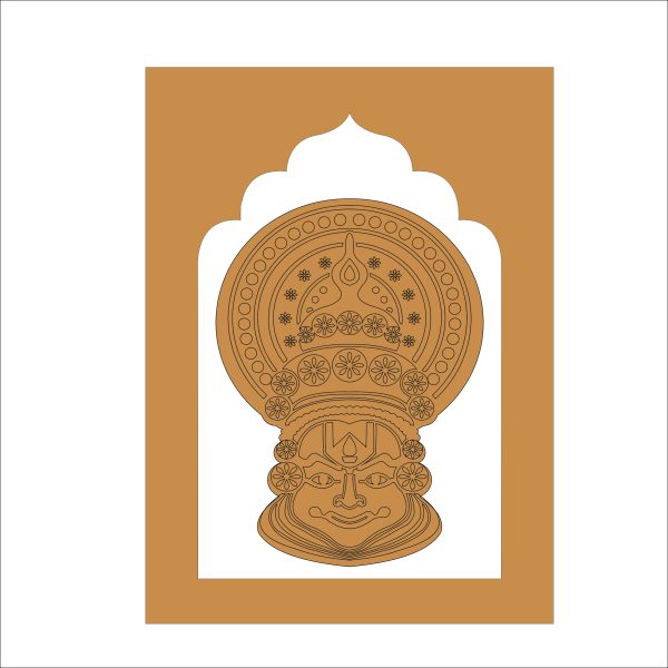 MDF Jharokha Frame for Home Décor & DIY Craft