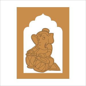 32 MDF Jharokha Frame for Home Décor & DIY Craft