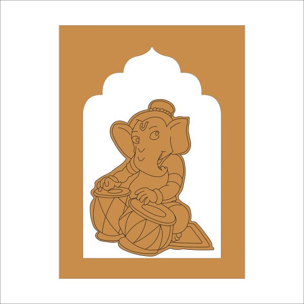 MDF Jharokha Frame for Home Décor & DIY Craft