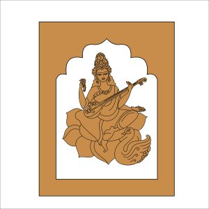 37 MDF Jharokha Frame for Home Décor & DIY Craft