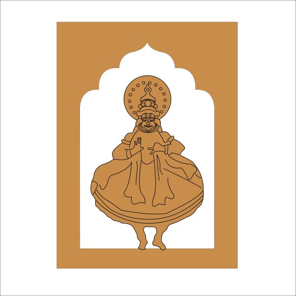 MDF Jharokha Frame for Home Décor & DIY Craft