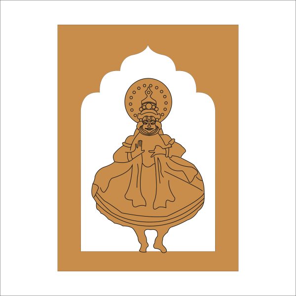 MDF Jharokha Frame for Home Décor & DIY Craft