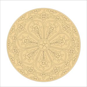Mandala Art on MDF Board