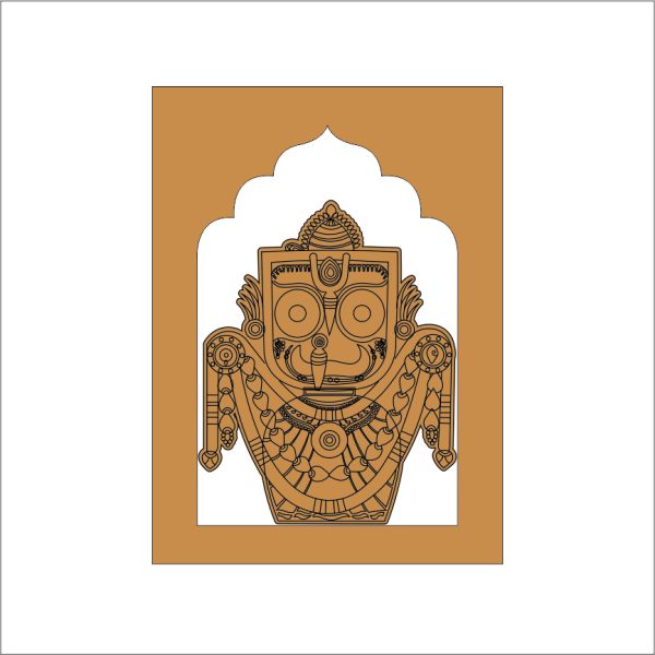 9 MDF Jharokha Frame for Home Décor & DIY Craft