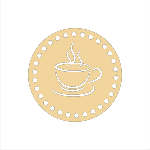 Tea Cup Mdf Coasters