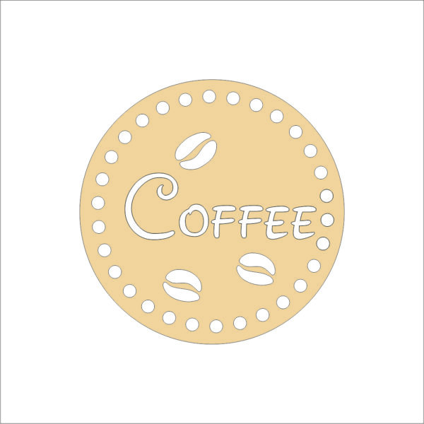 Coffee Mdf Coaster