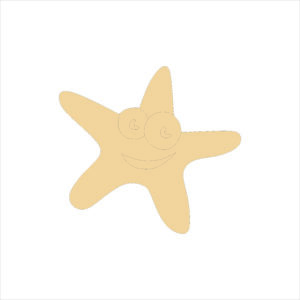 MDF Cutout Star