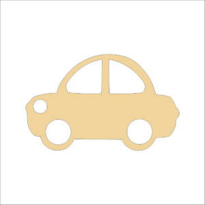 MDF Cutout Car 2