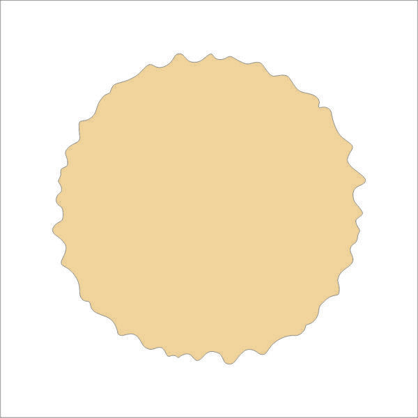 MDF Base Designed Circle