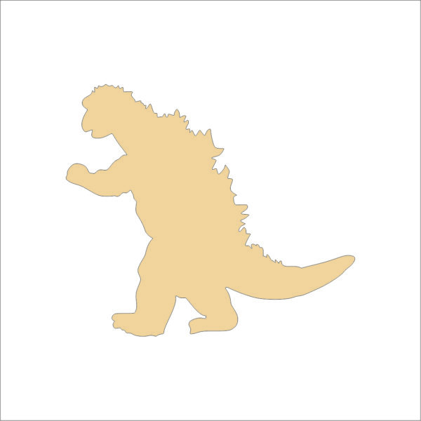 MDF Cutout Dinosaur 2