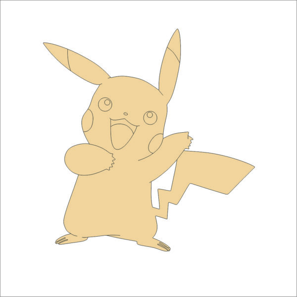 MDF Cutoff Pikachu