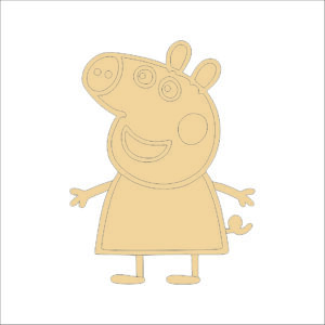 30 MDF Cutout Cartoon
