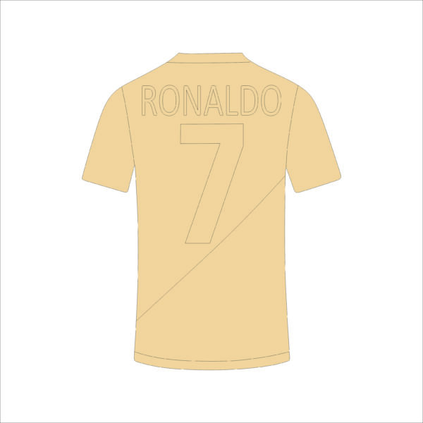 MDF Cutout Shirt 7
