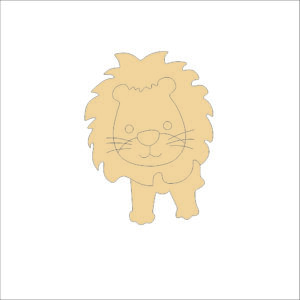 40 MDF Cutout Cat