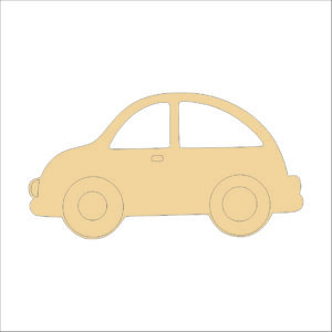 43 MDF Cutout Car 2