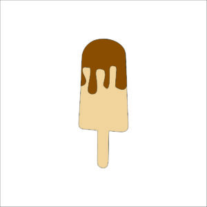 MDF Cutout Icecream