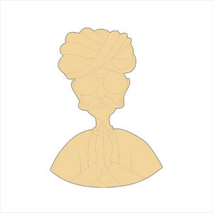 MDF Cutout Boy