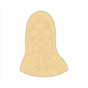 MDF Cutout Women