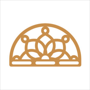 D shape Mdf Macrame