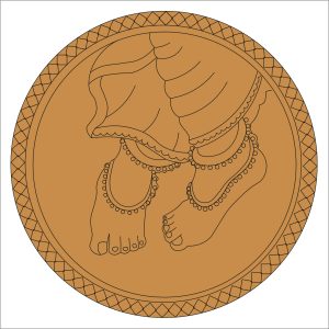Feet Pre Marked Round Base