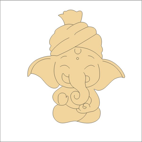 Ganesha Pre Marked Base