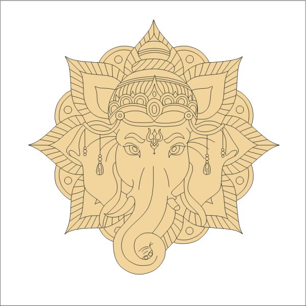 303 Ganesha Pre Marked Base