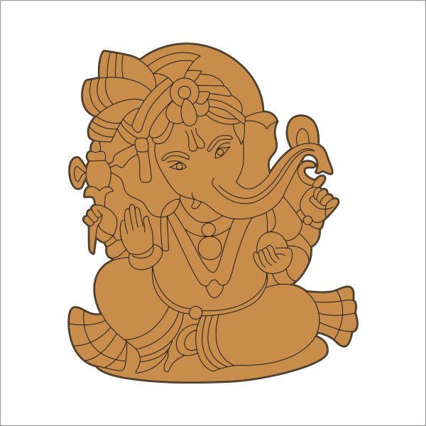Ganesha Pre Marked Base