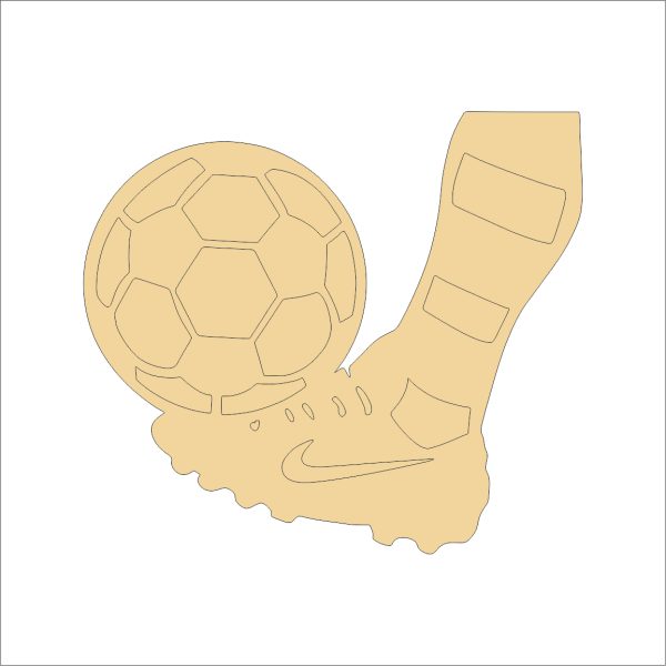 Mdf Football Cutout