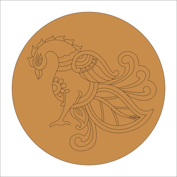 Peacock Pre Marked Base