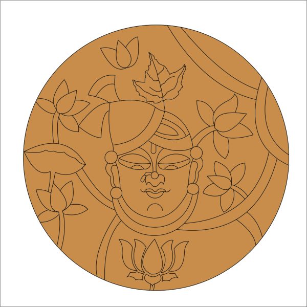 Shreenath Ji Pre Marked Base