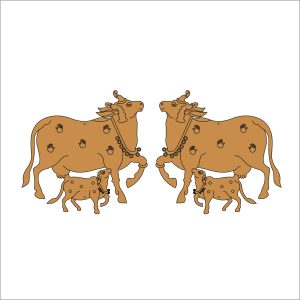 Pichwai Cow Pre Marked Base