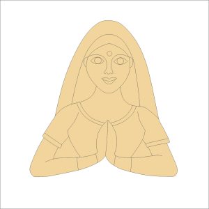 83 Rajasthani Woman Pre Marked Base