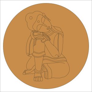 84 Buddha Pre Marked Round Base