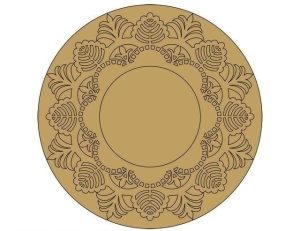 Mandala Art on Mdf Base