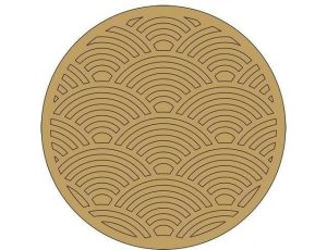 Mandala Art on Mdf Base