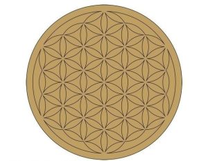Mandala Art on Mdf Base