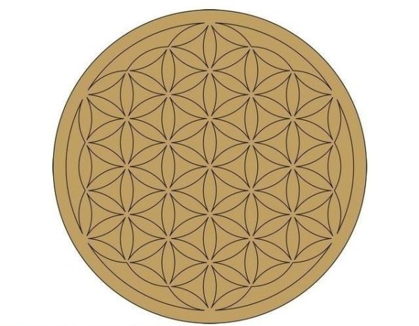Mandala Art on Mdf Base